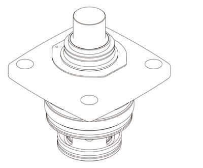 Danfoss ICAD 600 service kit (spare part) for ICM 20-32 motor-operated valves