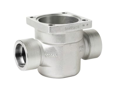 Danfoss ICV 25 multifunction valve body, butt weld (code 027H2130)