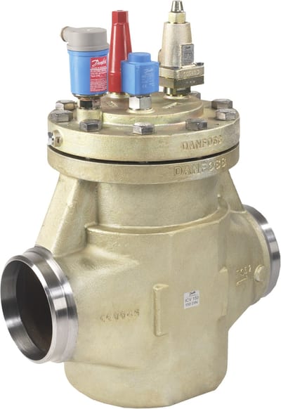 Danfoss ICS 100 pilot-operated servo valve, butt weld 100 mm (4 in)