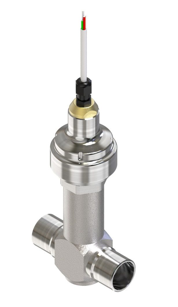 Danfoss CCM 40 electric regulating valve, solder ODF 1 1/8 in (code 027H7185)