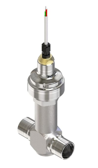 Danfoss CCM 40 electric regulating valve, solder ODF 1 1/8 in