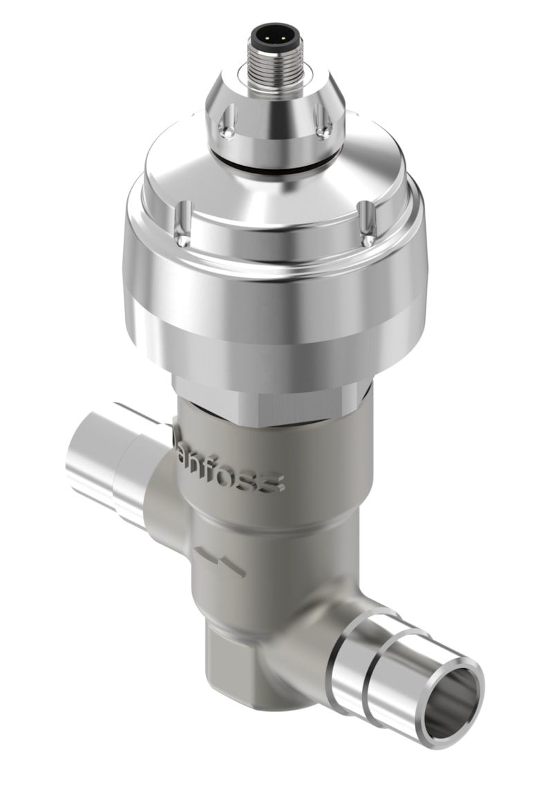 Danfoss CCMT 4 electric regulating valve, solder ODF 5/8 in (code 027H7201)