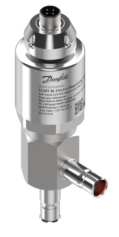 Danfoss CCMT 5L electric regulating valve, solder ODF 3/8 in (code 027H7242)