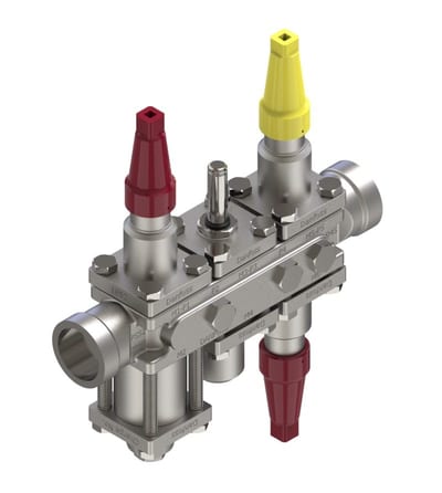 Danfoss ICF 20-6-3RA Flexline valve station, 32 mm, ASME B 16.11