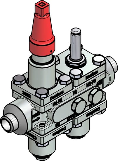 Danfoss ICF 20-4-11 Flexline valve station, 20 mm, ASME B 36.10M SCHEDULE 80