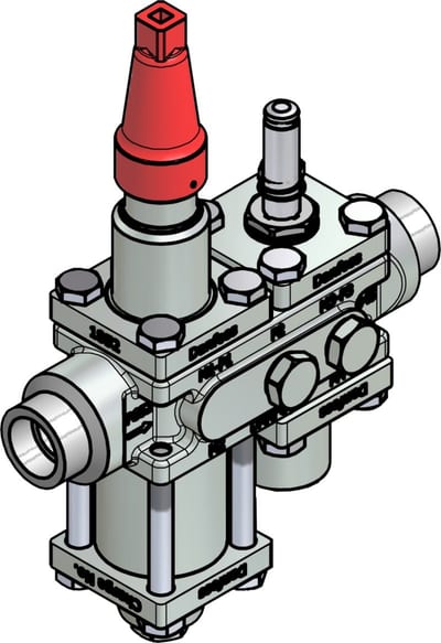 Danfoss ICF 20-4-13 Flexline valve station, 20 mm, ASME B 16.11