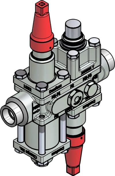 Danfoss ICF 20-4-14MA Flexline valve station, 20 mm, ASME B 16.11