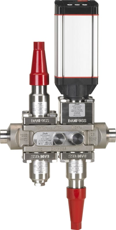 Danfoss ICF 20-4-14MB Flexline valve station, 25 mm, EN 10220