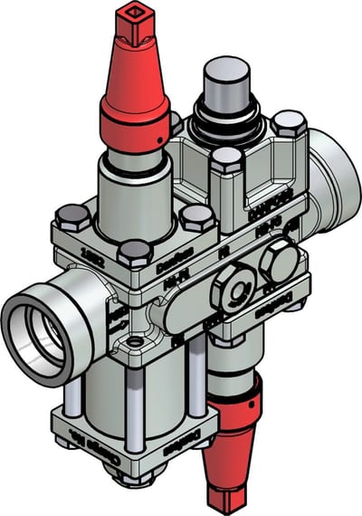 Danfoss ICF 20-4-14MC Flexline valve station, 32 mm, ASME B 16.11