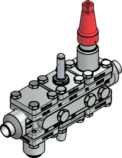 Danfoss ICF 20-6-99 Flexline valve station, 20 mm, EN 10220