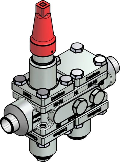 Danfoss ICF 20-4-99 Flexline valve station, 20 mm, EN 10220 (code 027L3141)