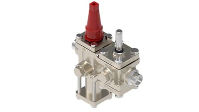 Danfoss ICF 15-4-90 Flexline valve station, 20 mm, EN 10220 (code 027L3200)