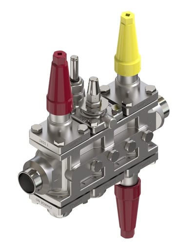 Danfoss ICF 25-6-3RB Flexline valve station, 25 mm, EN 10220