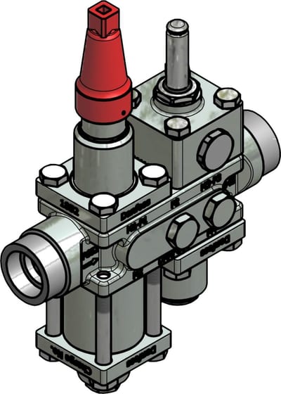 Danfoss ICF 20-4-11H Flexline valve station, 25 mm, ASME B 16.11