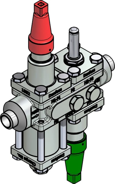 Danfoss ICF 20-4-18 Flexline valve station, 20 mm, ASME B 36.10M Schedule 80