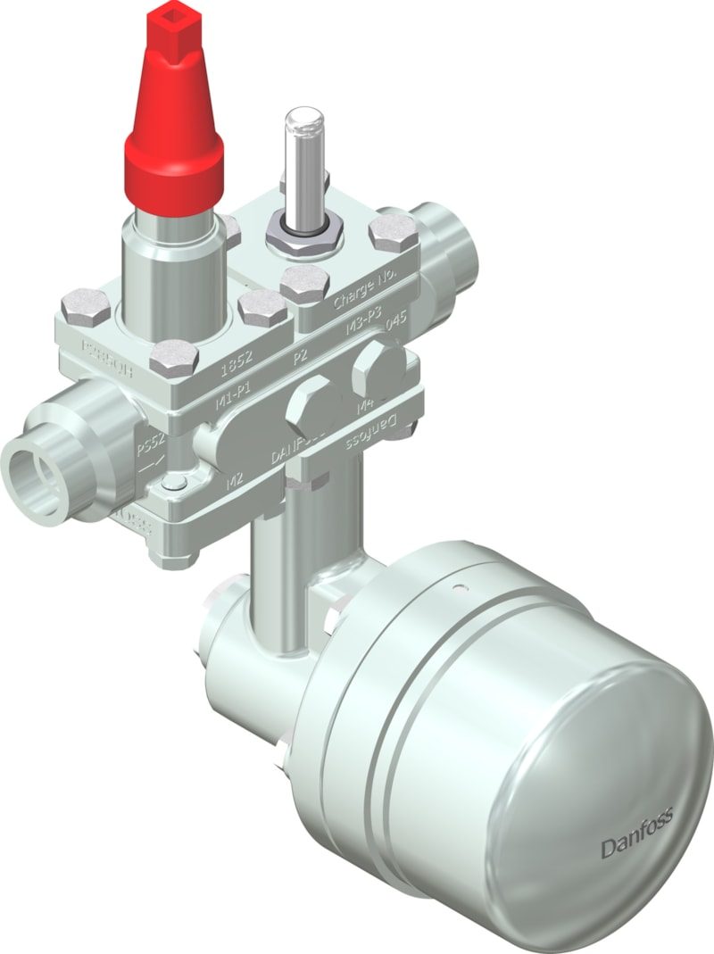 Danfoss ICF 20-4-103D1 Flexline valve station, 32 mm, ASME B 16.11 (code 027L3462)