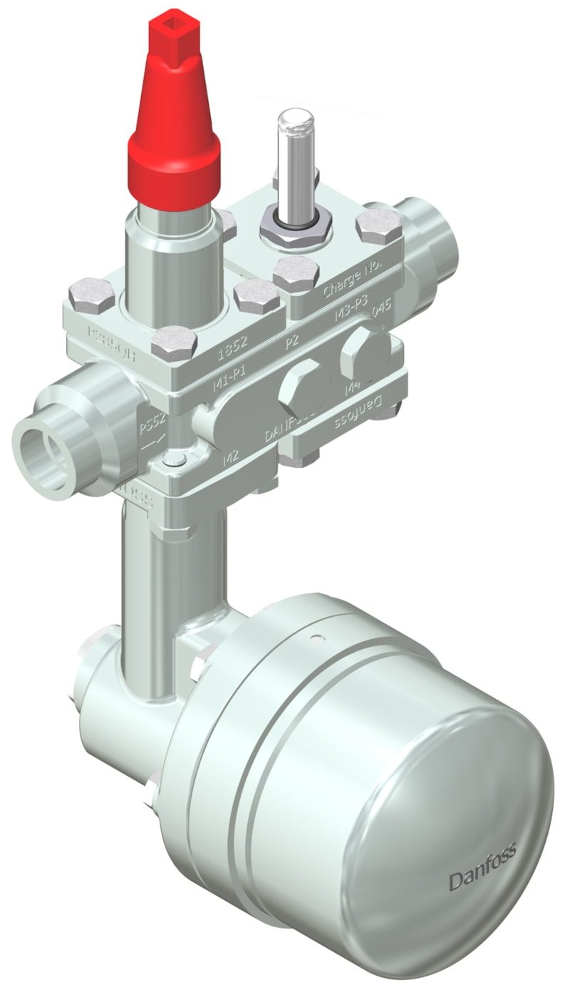 Danfoss ICF 20-4-105D1 Flexline valve station, 32 mm, EN 10220 (code 027L3488)
