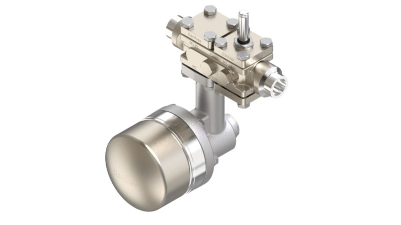 Danfoss ICF 20-4-105D2 carbon steel valve station, 20 mm, ASME B 16.11 (code 027L3605)