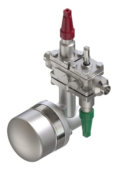Danfoss ICF 20-4-109D2 carbon steel valve station, 20 mm, EN 10220