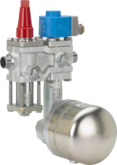 Danfoss ICF 15-4-104D2 carbon steel valve station, 20 mm, EN 10220