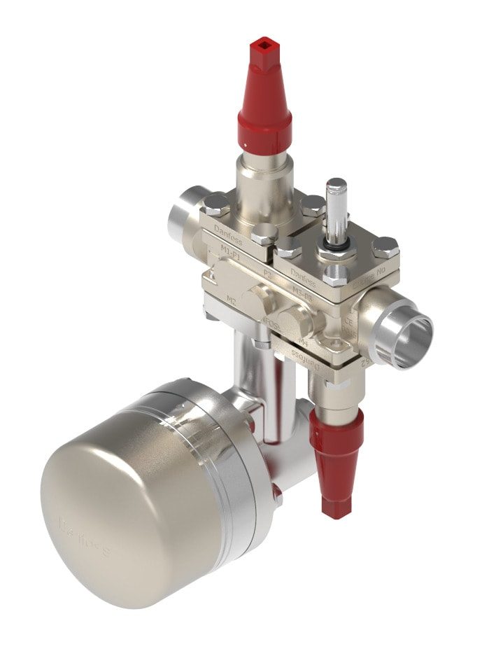 Danfoss ICF 20-4-102D2 carbon steel valve station, 32 mm, EN 10220 (code 027L3612)