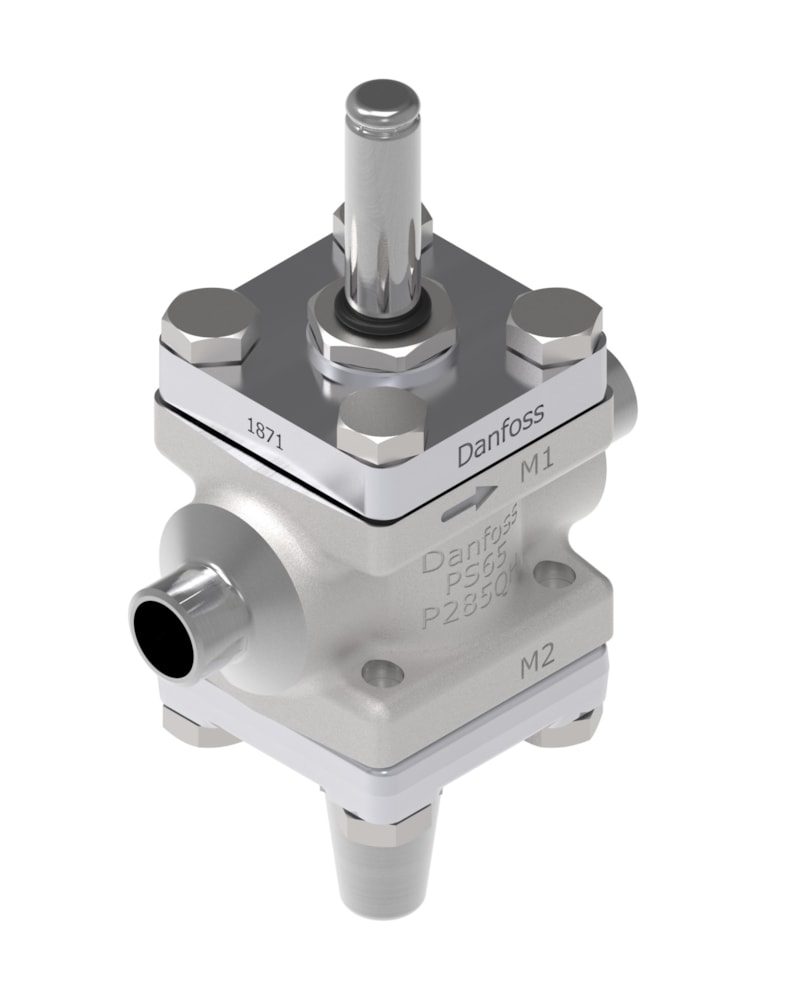 Danfoss ICF 20-2-121 carbon steel valve station, 20 mm, ANSI B 36.10 (code 027L3805)