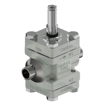 Danfoss ICF 20-2-122B carbon steel valve station, 15 mm, EN 10220