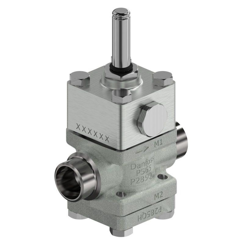 Danfoss ICF 20-2-122C carbon steel valve station, 25 mm, EN 10220 (code 027L3822)