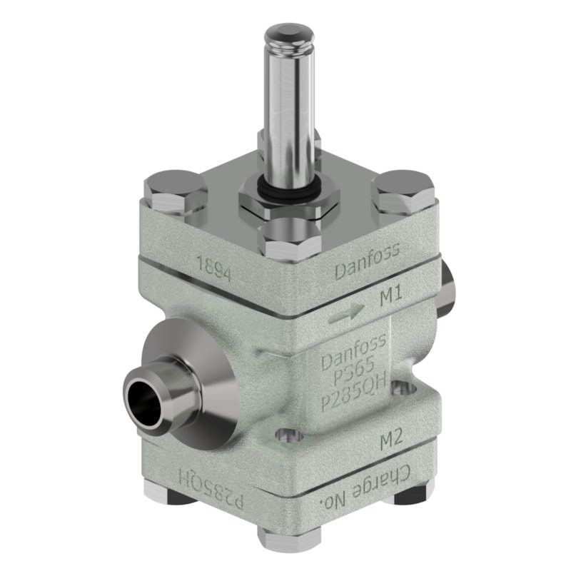 Danfoss ICF 20-2-122B carbon steel valve station, 15 mm, ANSI B 36.10 (code 027L3823)