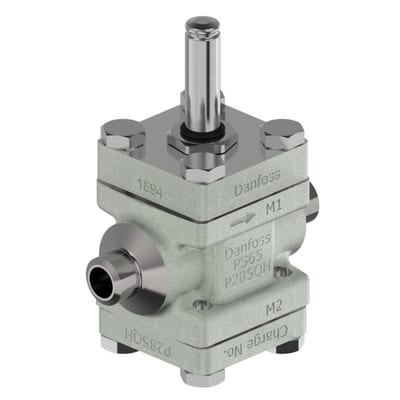 Danfoss ICF 20-2-122B carbon steel valve station, 15 mm, ANSI B 36.10