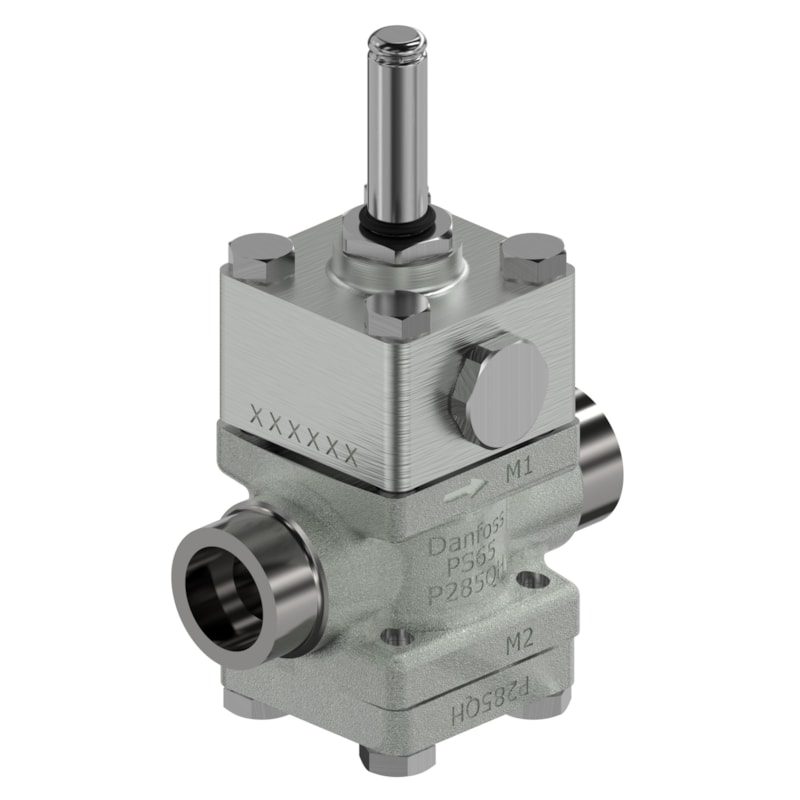 Danfoss ICF 20-2-122C carbon steel valve station, 20 mm, ASME B 16.11 (code 027L3834)