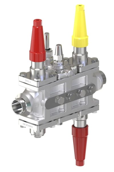 Danfoss ICF 25-6-1RB Flexline valve station, 40 mm, EN 10220