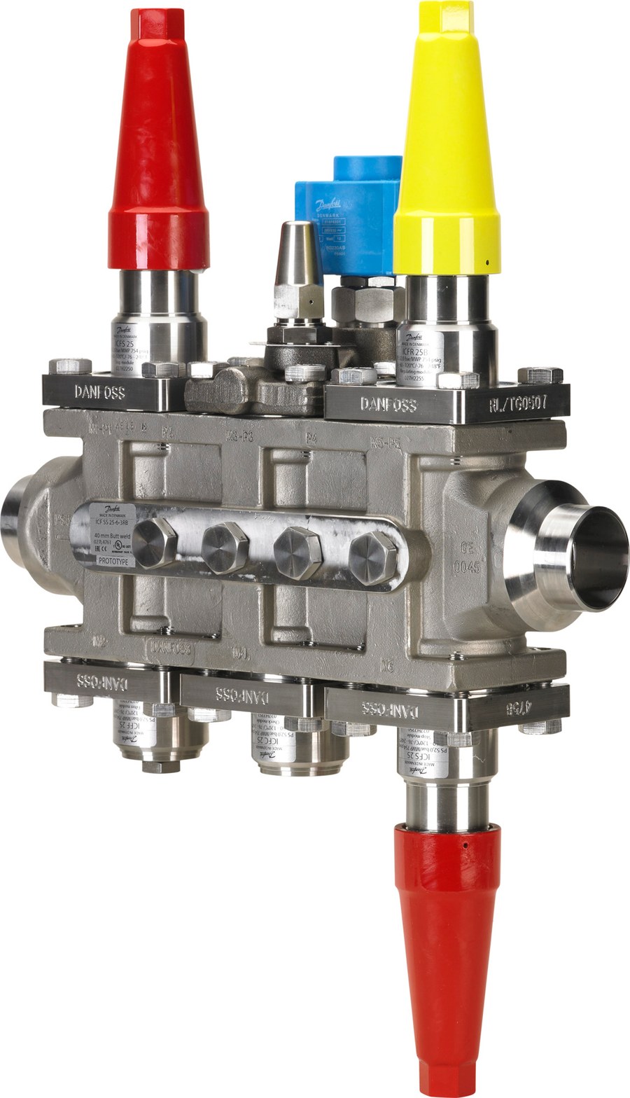 Danfoss ICF 25-6-3RB Flexline valve station, 40 mm, EN 10220 (code 027L4034)