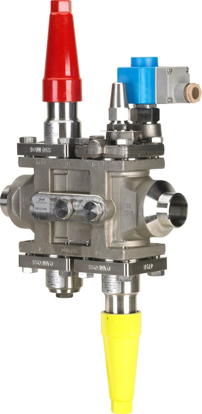 Danfoss ICF 25-4-10RA Flexline valve station, 25 mm, EN 10220