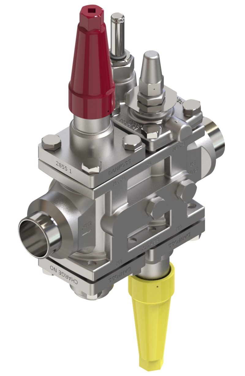 Danfoss ICF 25-4-10RB Flexline valve station, 40 mm, EN 10220 (code 027L4090)