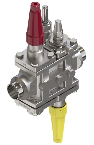 Danfoss ICF 25-4-10RB Flexline valve station, 40 mm, EN 10220