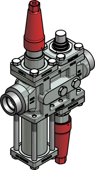 Danfoss ICF 25-4-14MB Flexline valve station, 32 mm, ASME B 16.11