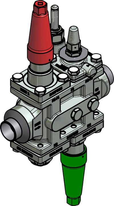 Danfoss ICF 25-4-18 Flexline valve station, 25 mm, EN 10220 (code 027L4175)