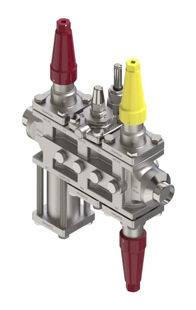 Danfoss ICF SS 25-6-1RA Flexline valve station, 25 mm, EN 10220