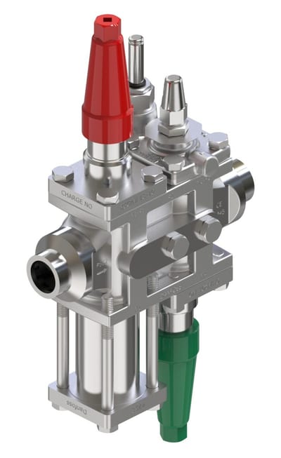 Danfoss ICF SS 25-4-25MS Flexline valve station, 25 mm, ASME B 16.11