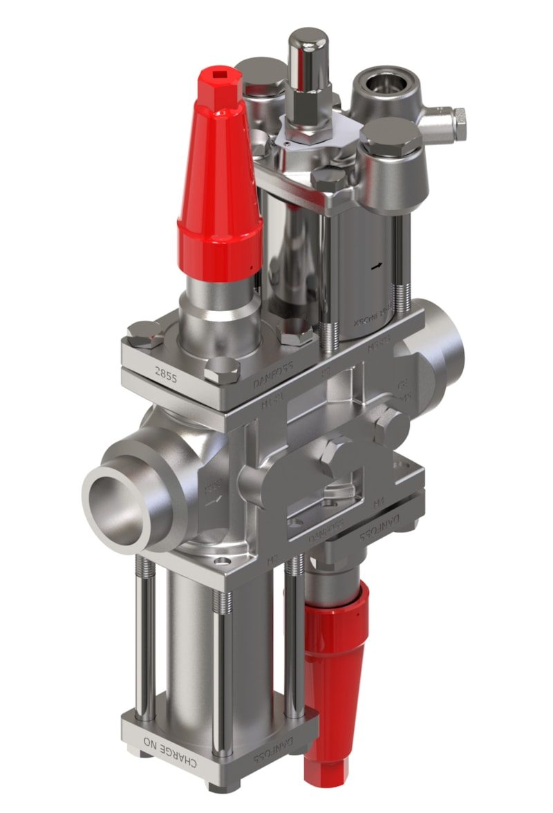 Danfoss ICF 25-4-42S3-25 Flexline valve station, 32 mm, ASME B 16.11 (code 027L4236)