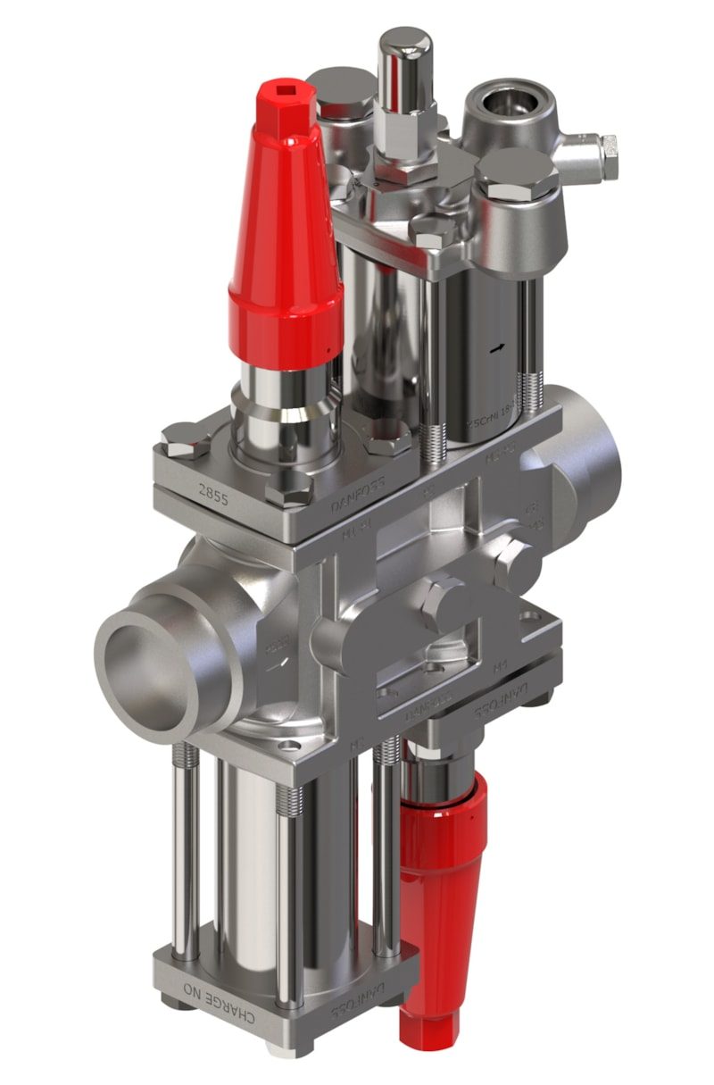 Danfoss ICF 25-4-42S3-25 Flexline valve station, 40 mm, ASME B 16.11 (code 027L4237)