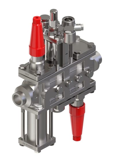 Danfoss ICF 25-6-42S3-25 Flexline valve station, 25 mm, ASME B 16.11