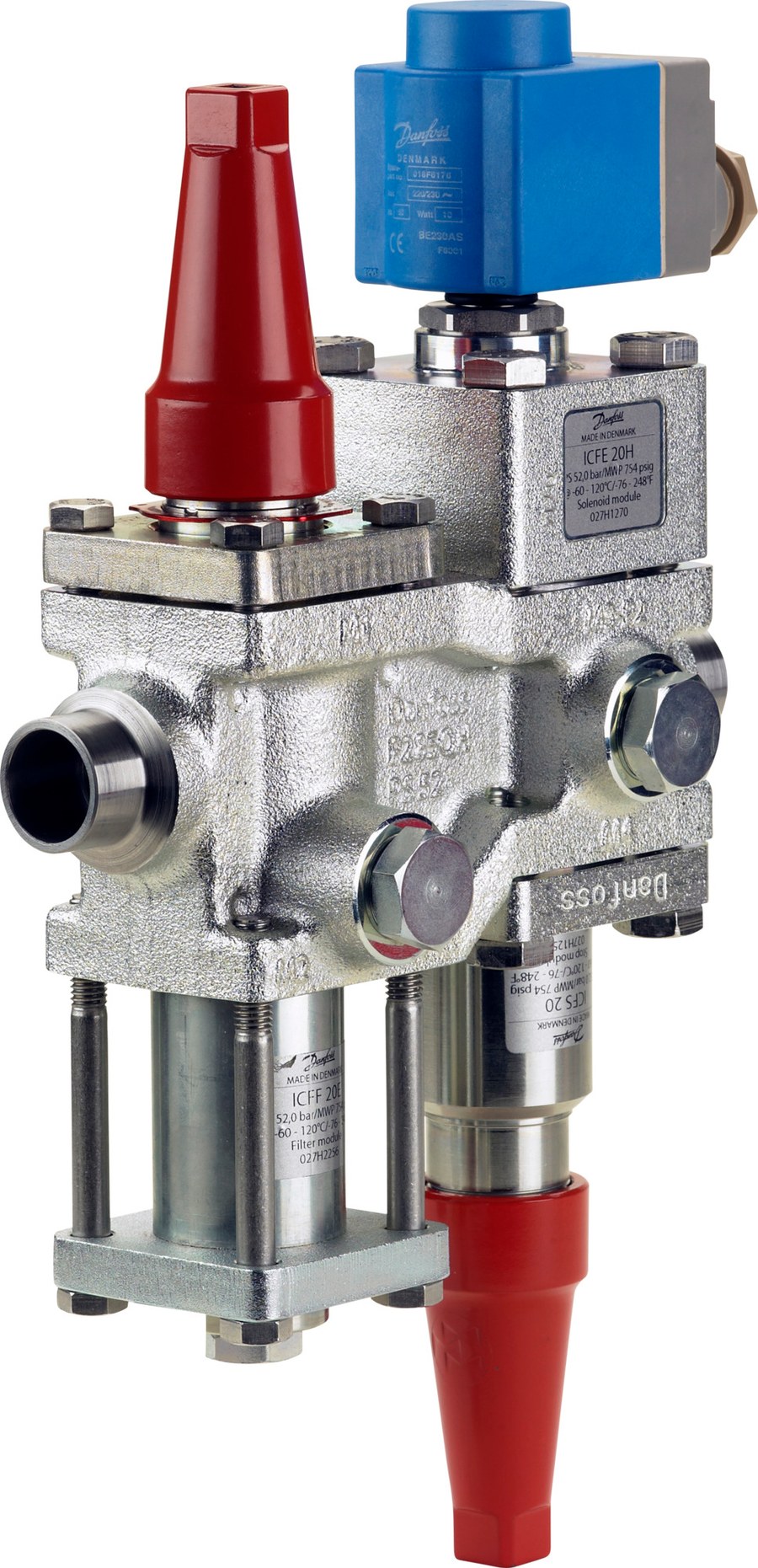 Danfoss ICF 15-4-9H Flexline valve station, 15 mm, ANSI B 16.11 (code 027L4527)