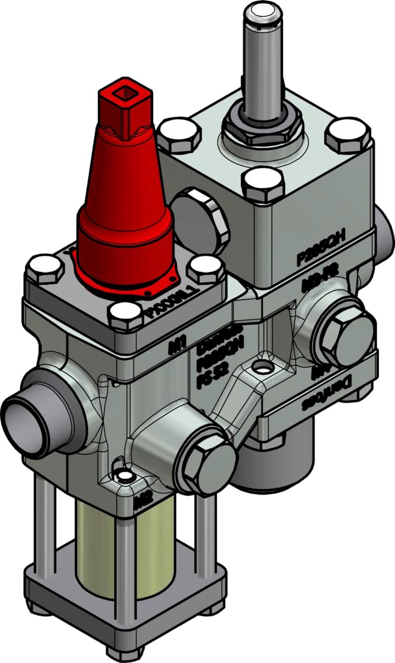 Danfoss ICF 15-4-11H Flexline valve station, 20 mm, EN 10220 (code 027L4546)