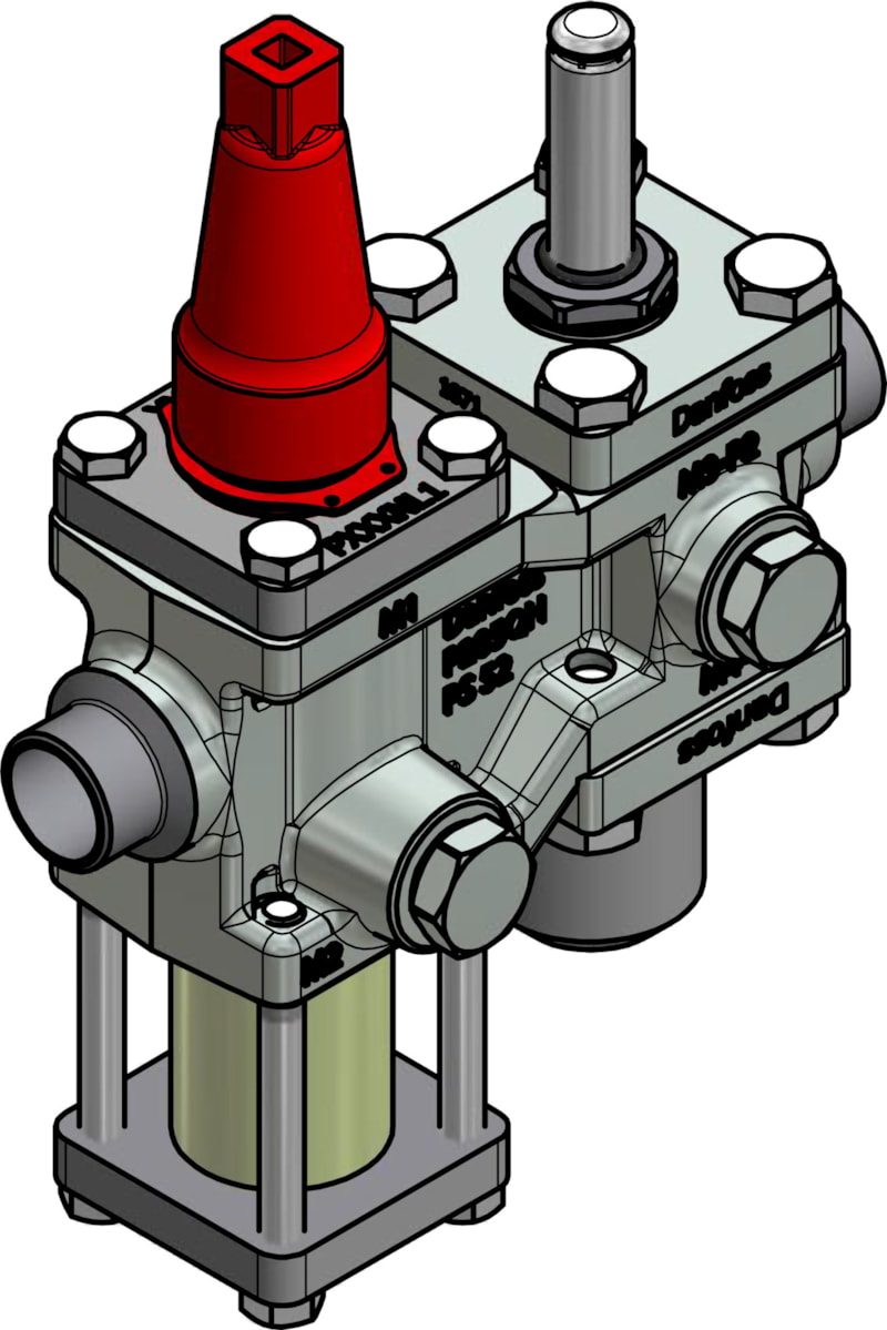 Danfoss ICF 15-4-11 Flexline valve station, 20 mm, EN 10220 (code 027L4547)