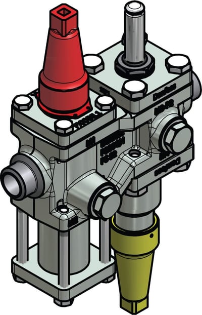 Danfoss ICF 15-4-10RA Flexline valve station, 20 mm, ASME B 36.10M Schedule 80