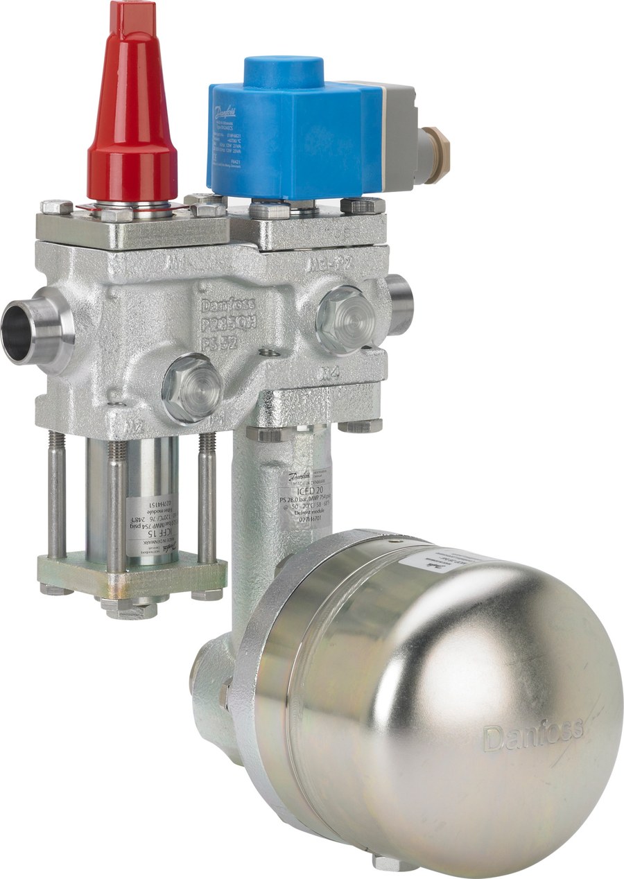 Danfoss ICF 15-4-104D1 Flexline valve station, 20 mm, EN 10220 (code 027L4589)