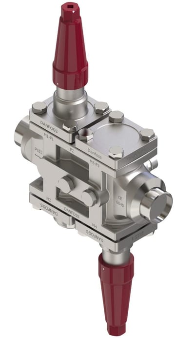 Danfoss ICF 25-4-90 Flexline valve station, 25 mm, EN 10220
