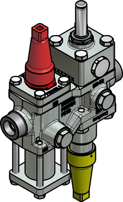 Danfoss ICF 15-4-10HRB Flexline valve station, 20 mm, ANSI B 16.11